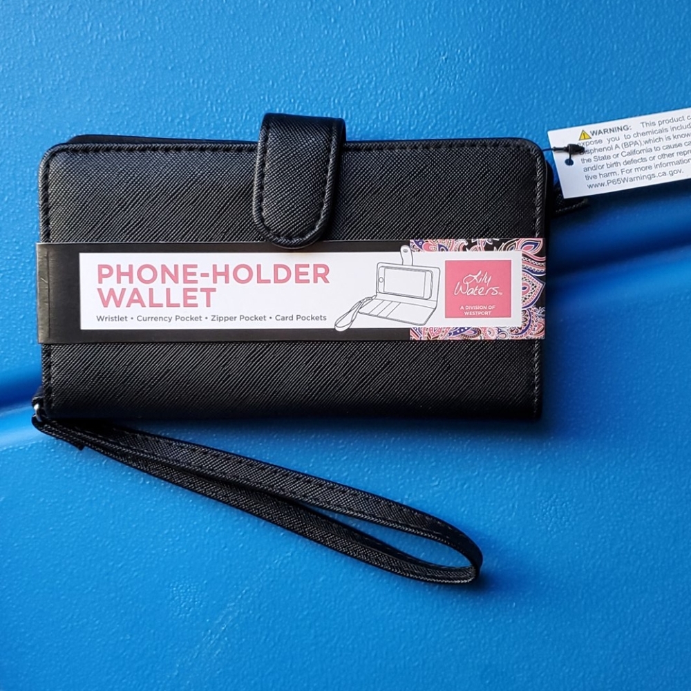 Lily Waters phone holder wallet/wristlet